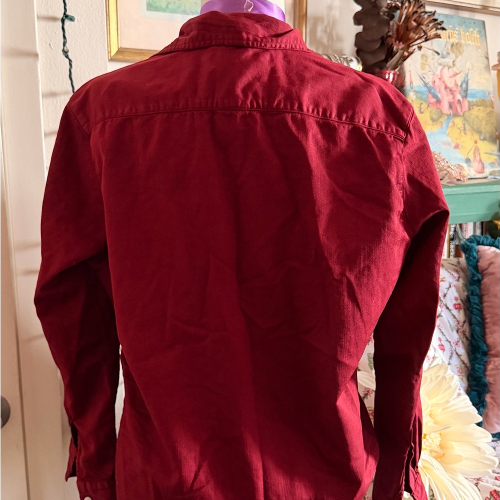 Frank & Eileen Vibrant Red Shirt - Picture 2 of 3